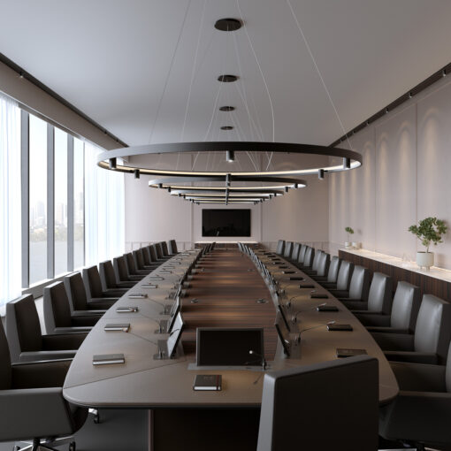 Meeting Table - BOAT SHAPE - Image 2