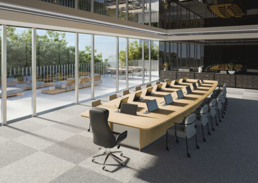 Meeting Table - BOAT SHAPE - Image 12