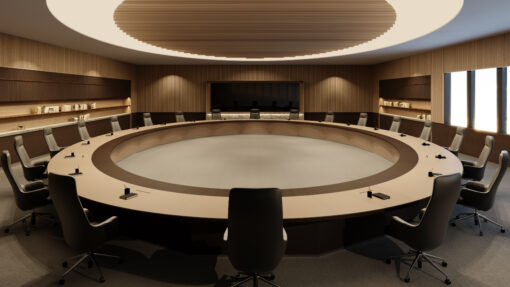 Meeting Table - ROUND SHAPE - Image 9